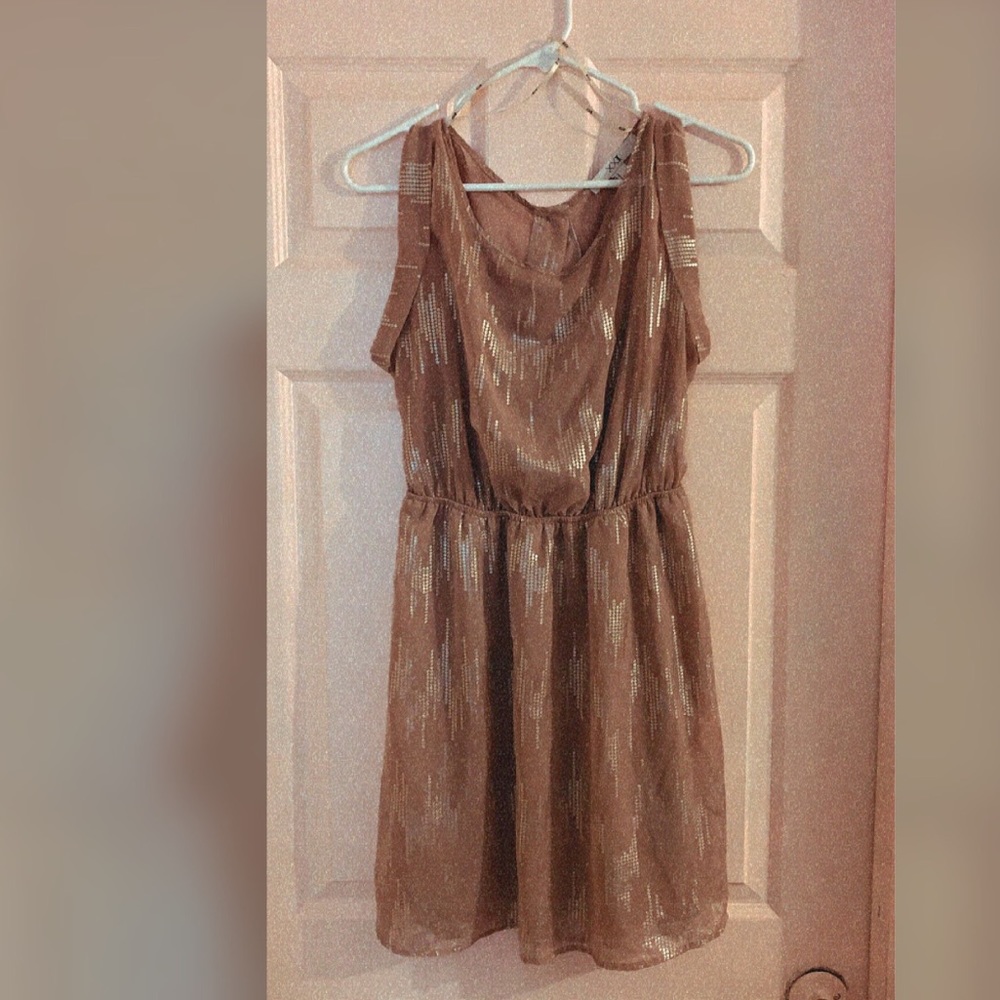 Purple/Gold XXI Dress